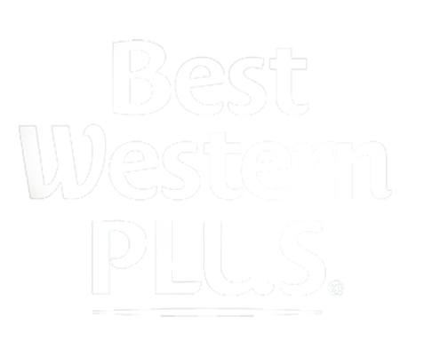 Best western plus logo hvid