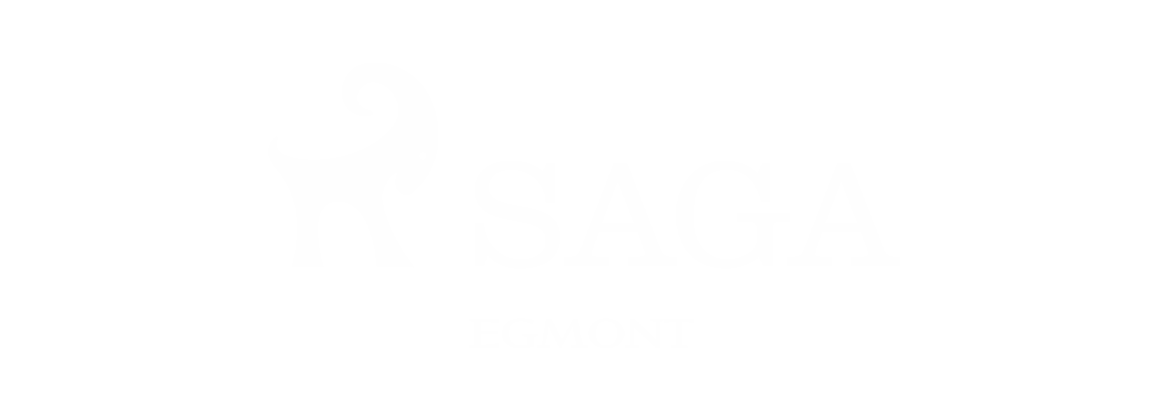 saga egmont logo hvid