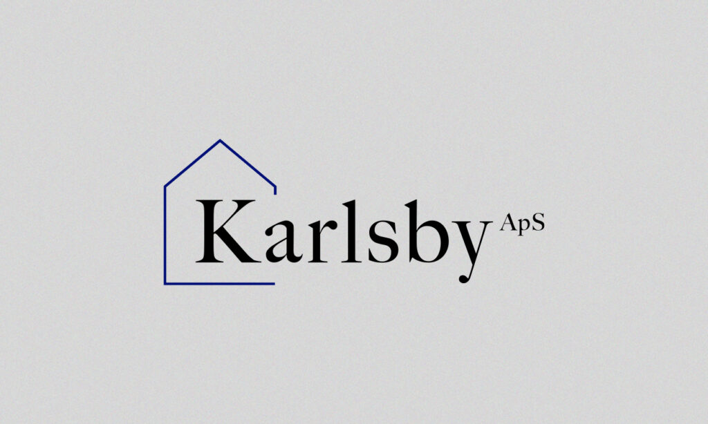 Karlsby aps logo med hus
