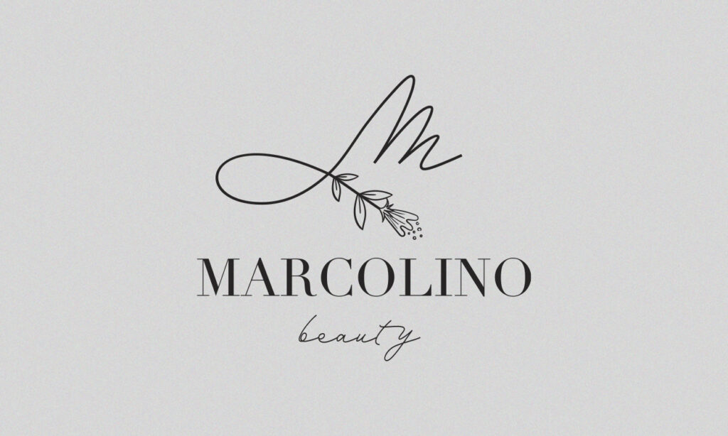Marcolino beauty logo sort